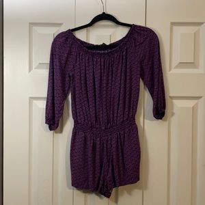 Purple Romper